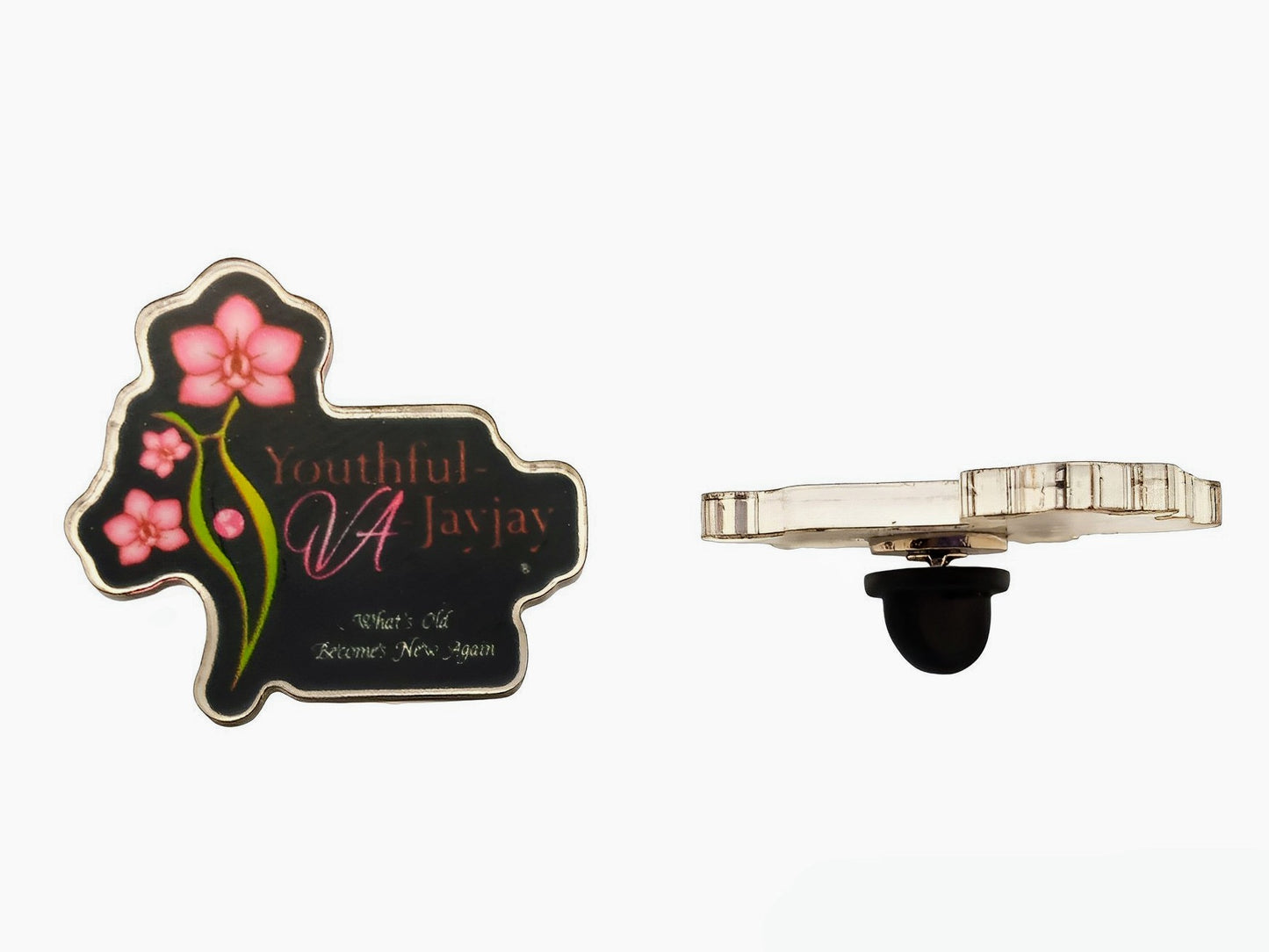 YVJJ's Accessories: Keychain & Pin Bundle