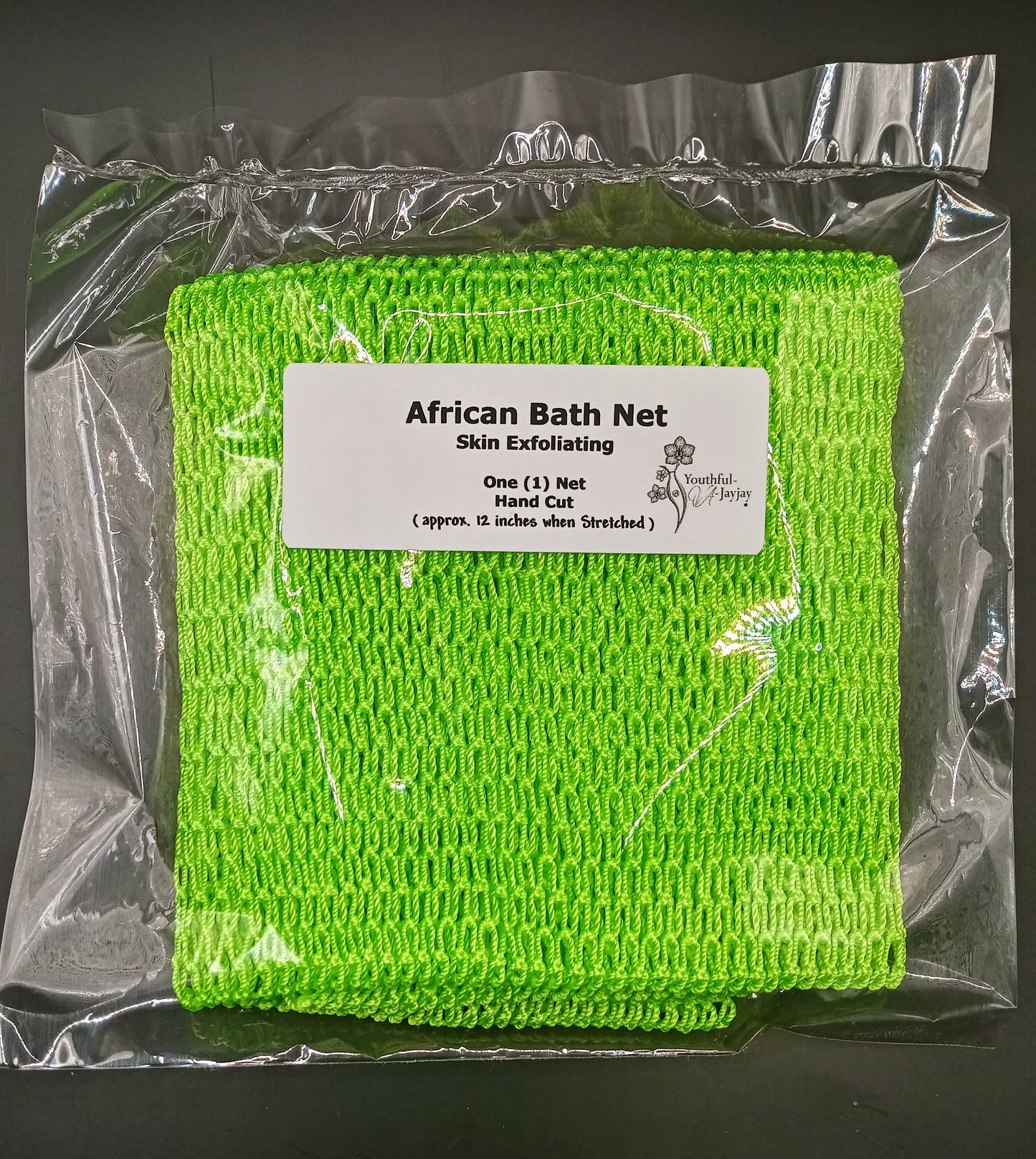 B & W: Bunny Ears Teddy and African Bath Net Bundle