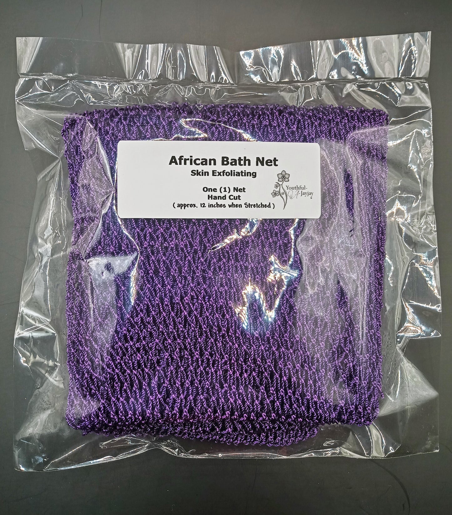B & W: Bunny Ears Teddy and African Bath Net Bundle