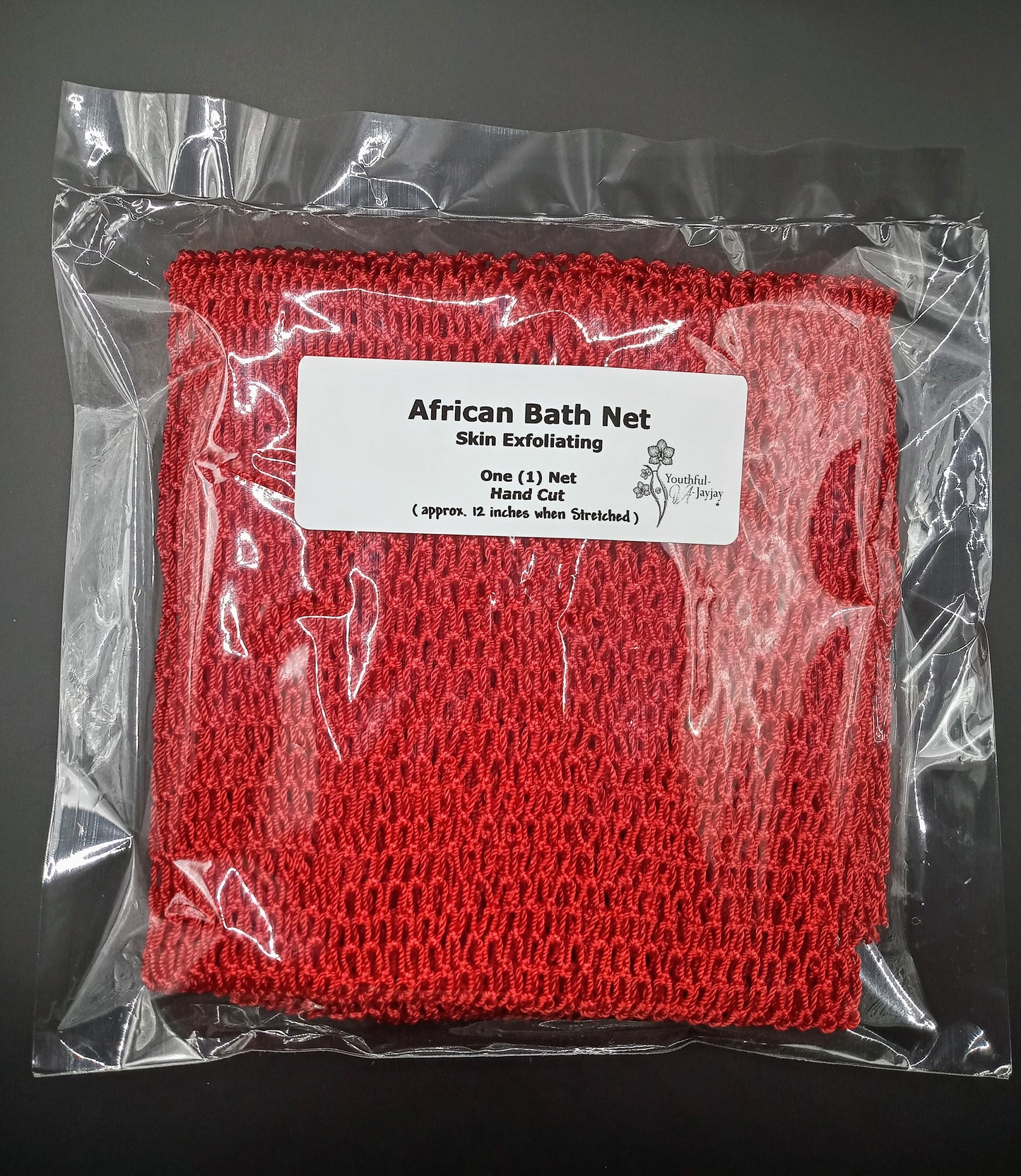 PINK: Just Believe Teddy and African Bath Net Bundle
