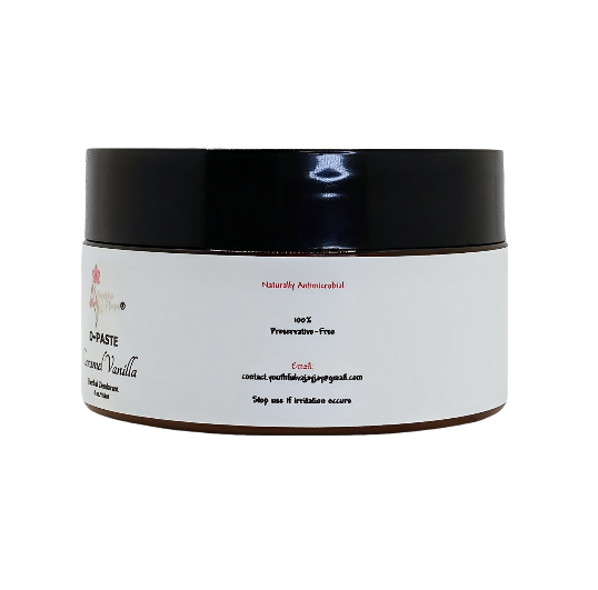 D-PASTE: Caramel Vanilla - Natural Organic Herbal Deodorant Paste, 4 oz.