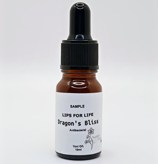 LIPS FOR LIFE: Dragon's Bliss - Yoni Oil, Antibacterial, 10ml Sample