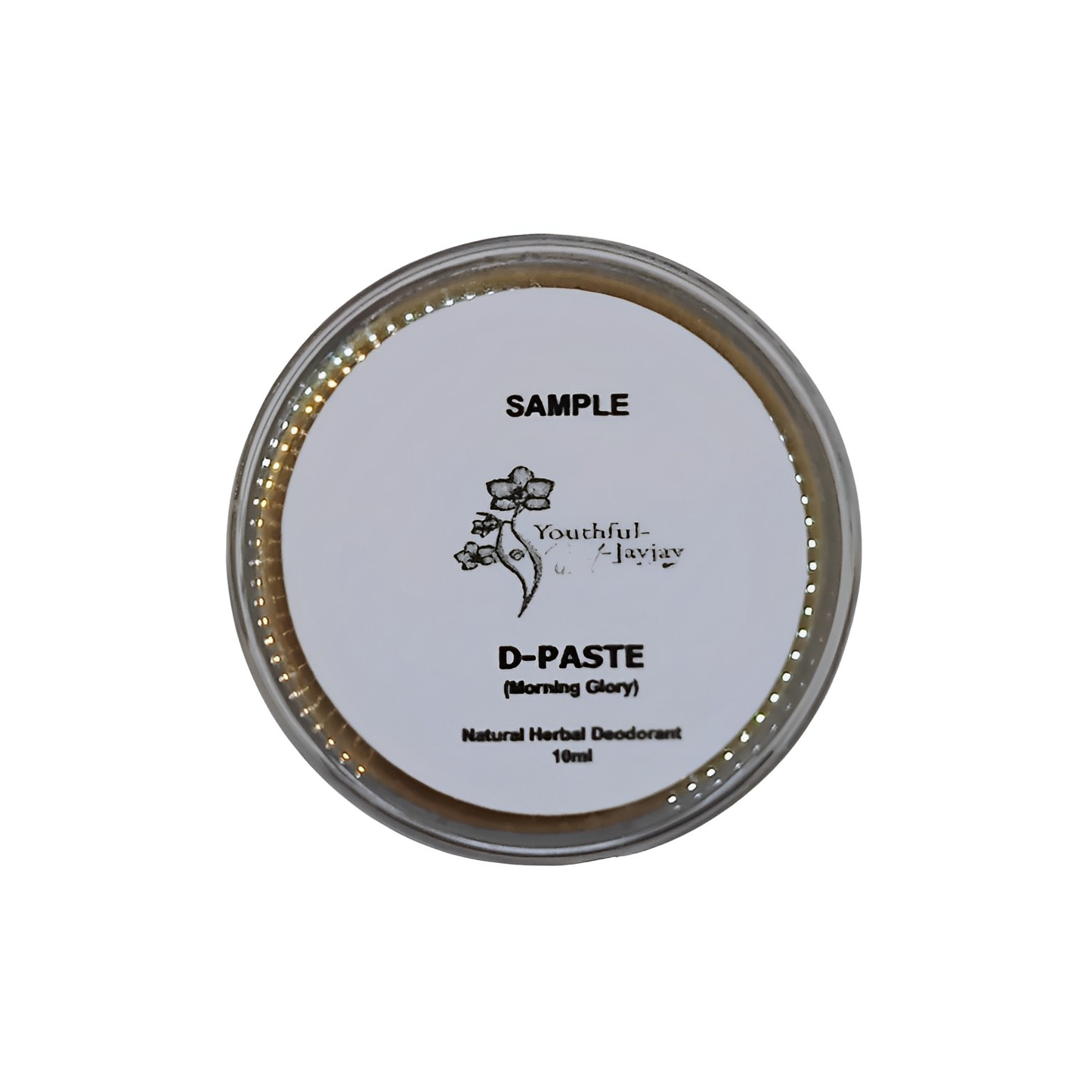 D-PASTE: Caramel Vanilla - Natural Organic Herbal Deodorant, 10ml Sample