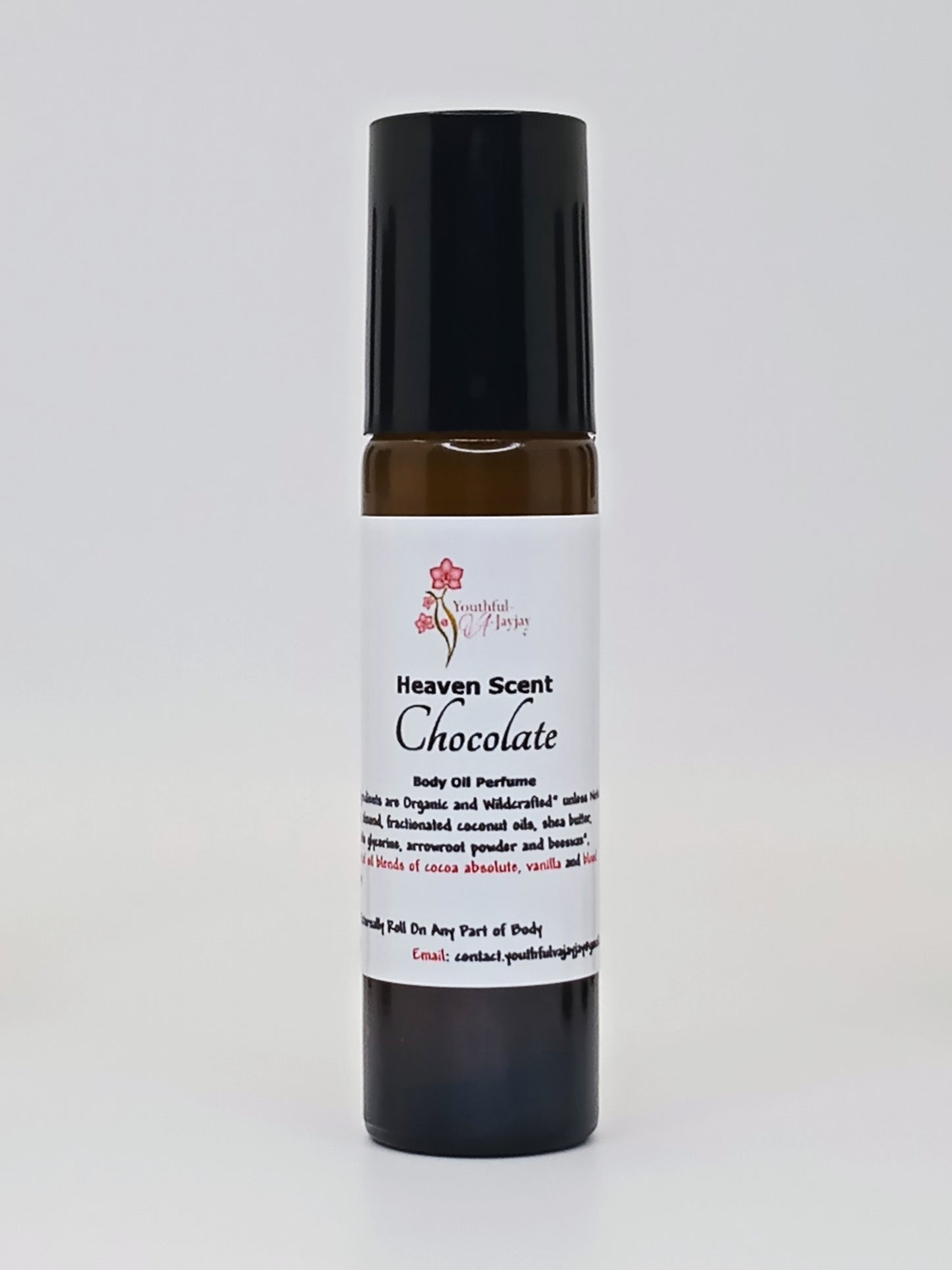 HEAVEN SCENT: Morning Glory Organic Body Oil Perfume, 10ml