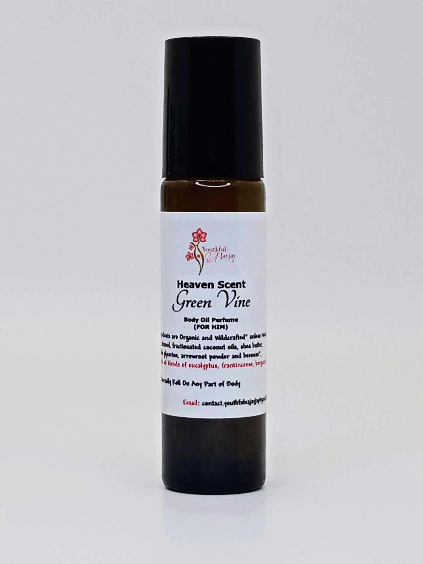 HEAVEN SCENT: Morning Glory Organic Body Oil Perfume, 10ml