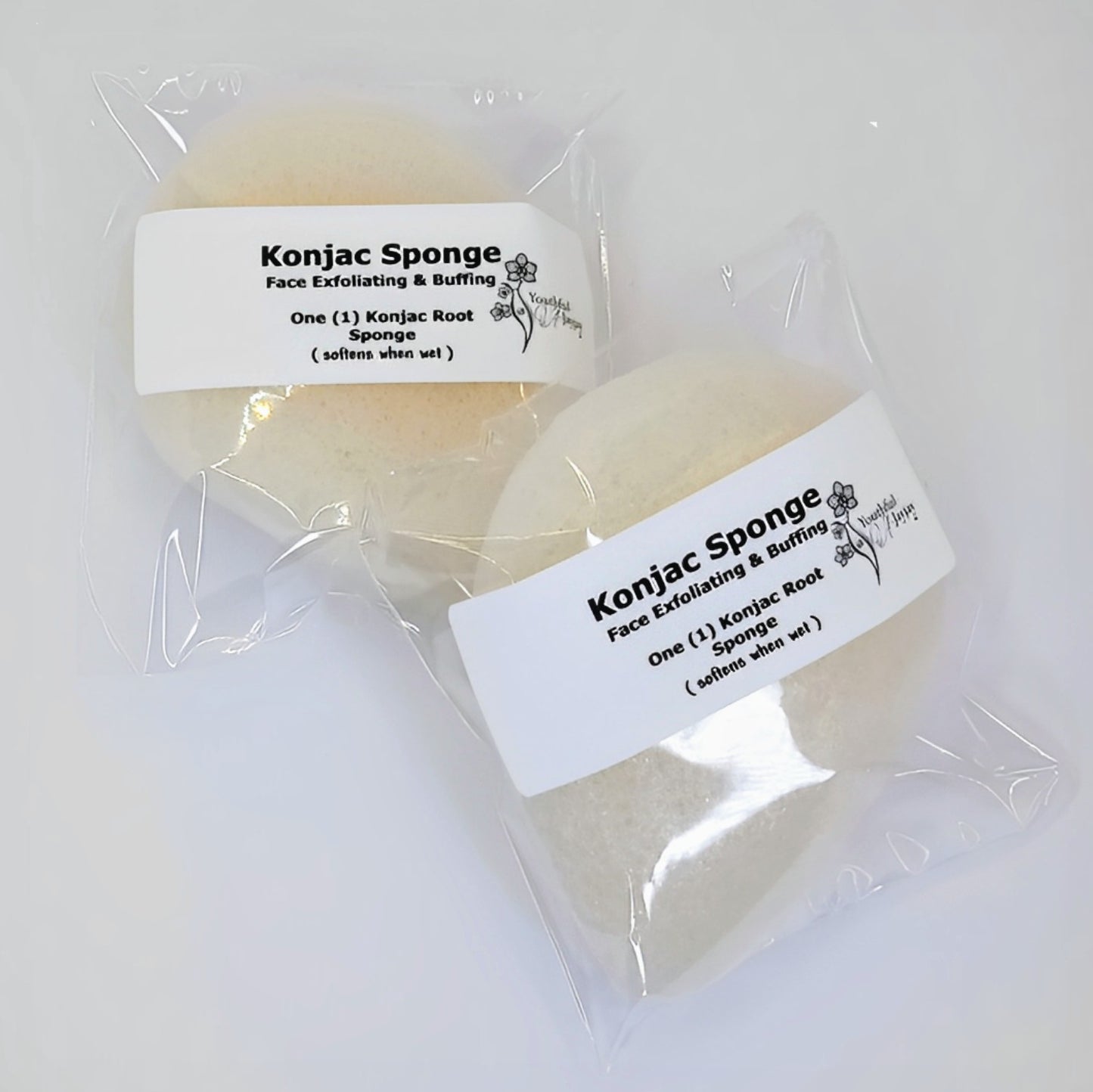 YOUTHFUL-VA-JAYJAY'S: 100% KONJAC NATURAL FACIAL SPONGE