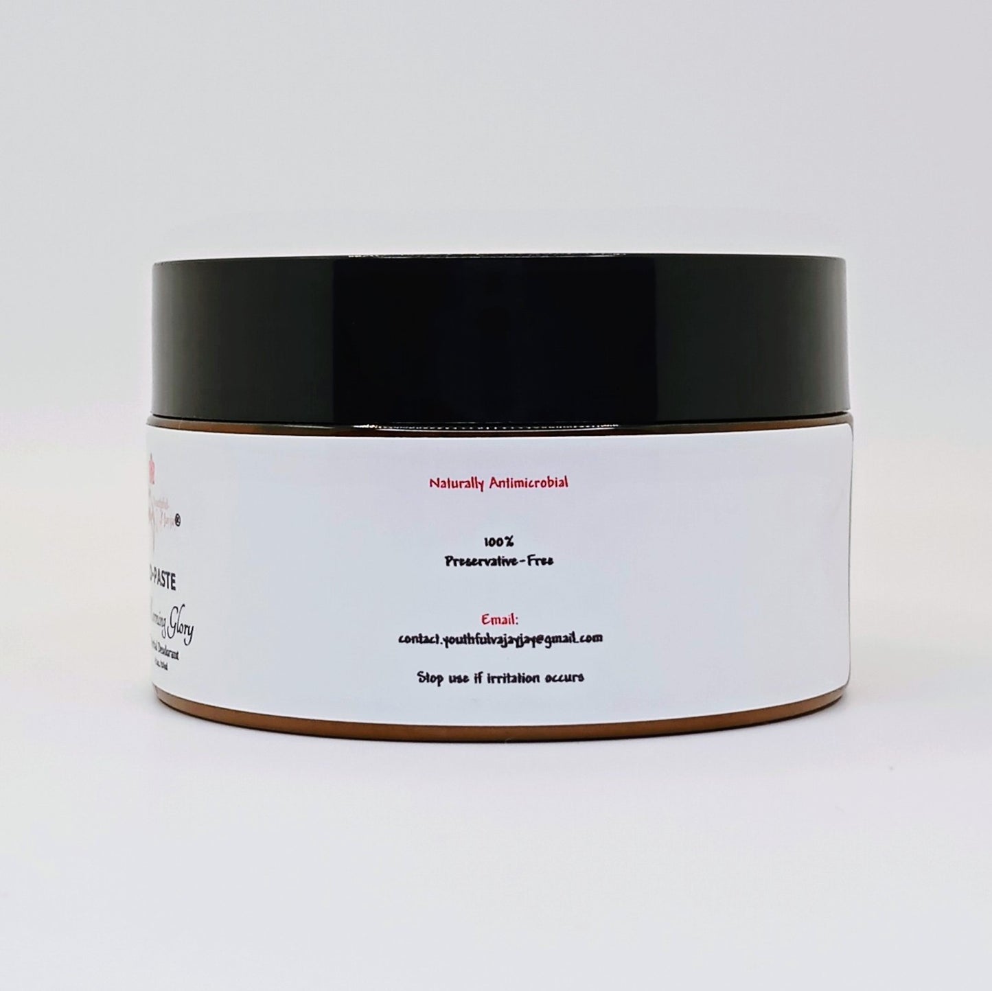 D-PASTE: Morning Glory- Natural Organic Herbal Deodorant, 4 oz.
