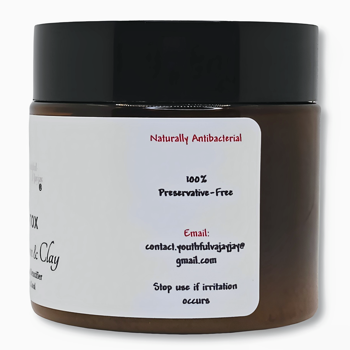 P-TOX: Clove and Clay Armpit Detoxifier, Unisex 1.5 oz.