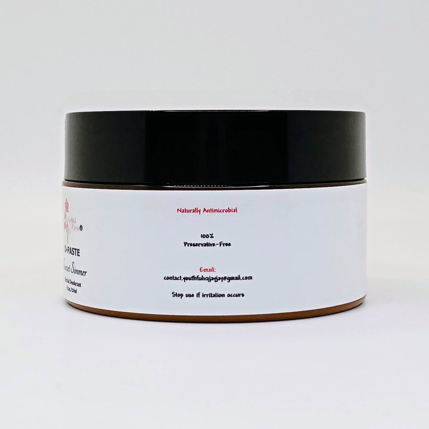D-PASTE: Sunset Simmer- Natural Organic Herbal Deodorant, 4 oz.