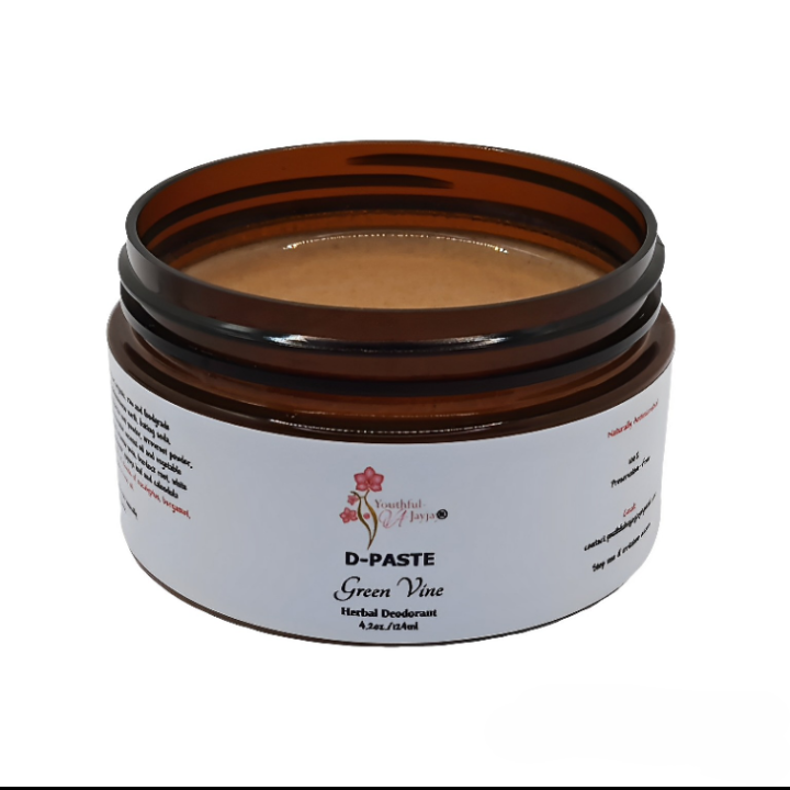 D-PASTE: Green Vine - Natural Organic Herbal Deodorant, FOR HIM 4 oz.