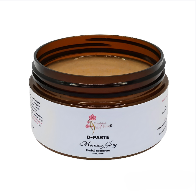 D-PASTE: Morning Glory- Natural Organic Herbal Deodorant, 4 oz.