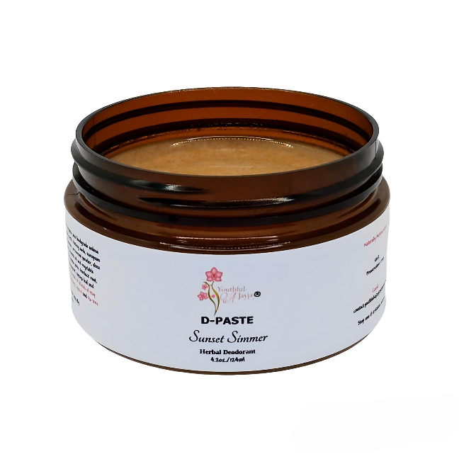 D-PASTE: Sunset Simmer- Natural Organic Herbal Deodorant, 4 oz.