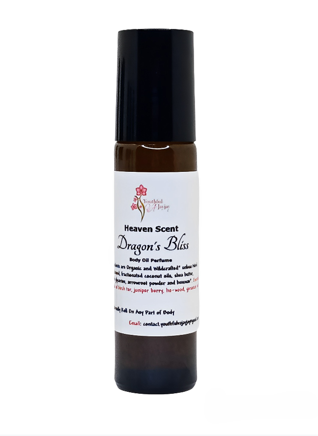 HEAVEN SCENT: Dragon's Bliss Organic Body Oil Perfume, 10ml