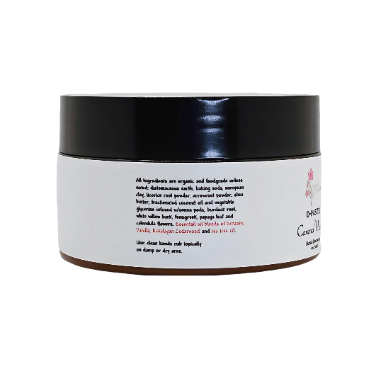 D-PASTE: Caramel Vanilla - Natural Organic Herbal Deodorant Paste, 4 oz.