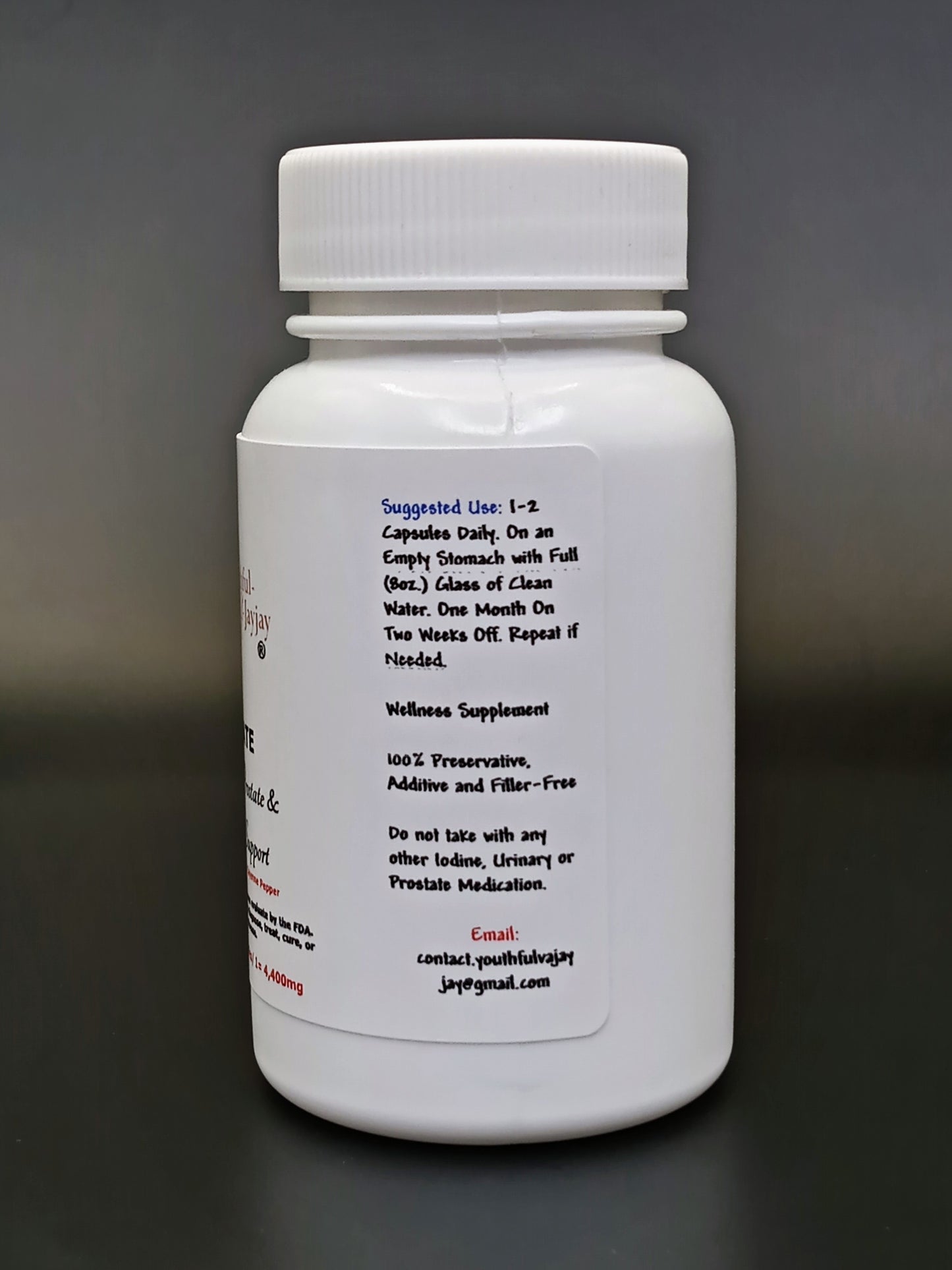 P-STATE: Herbal Prostate & Urinary Support FOR HIM, 60 V-Caps 4,900mg