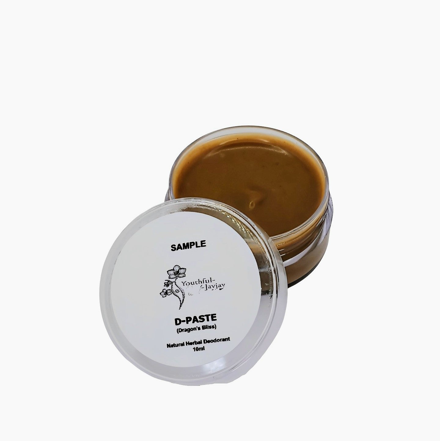D-PASTE: Dragon's Bliss- Natural Organic Herbal Deodorant, 10ml Sample