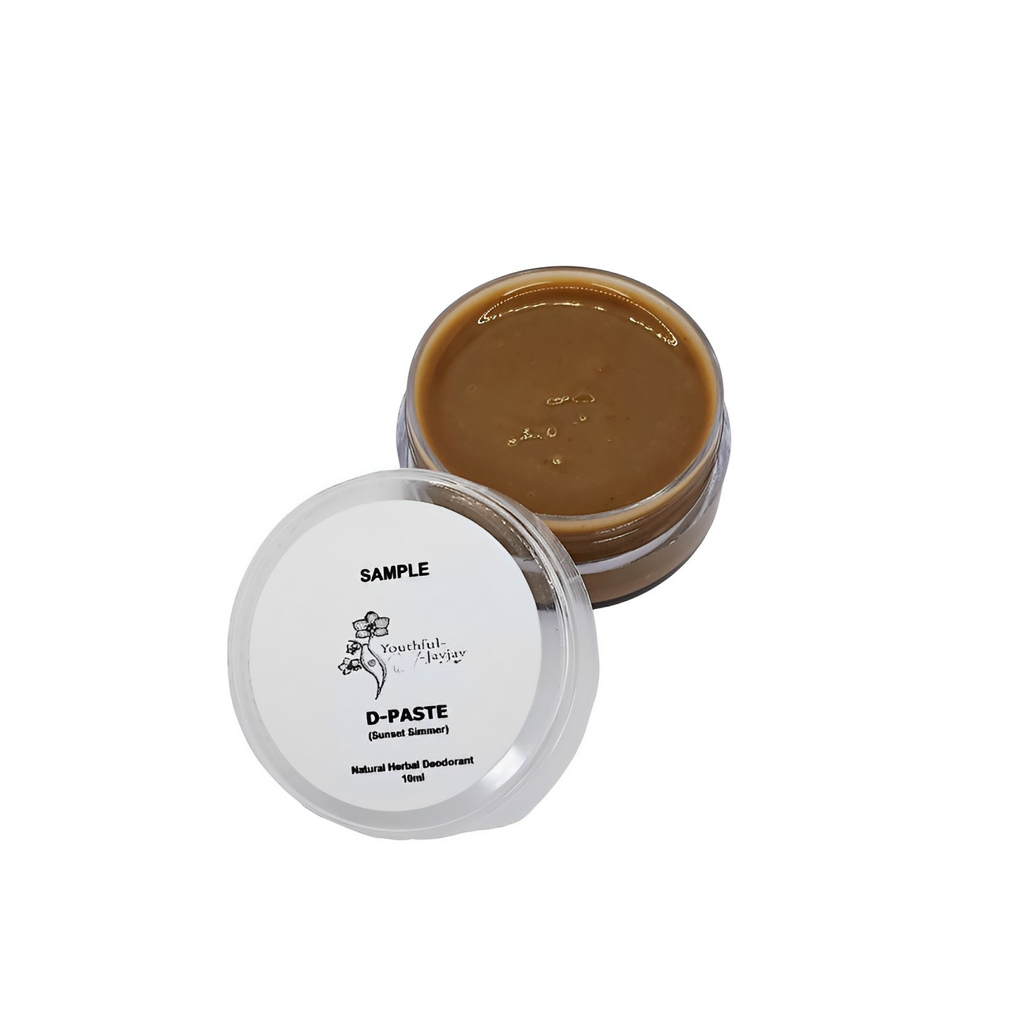 D-PASTE: Sunset Simmer - Natural Organic Herbal Deodorant, 10ml Sample