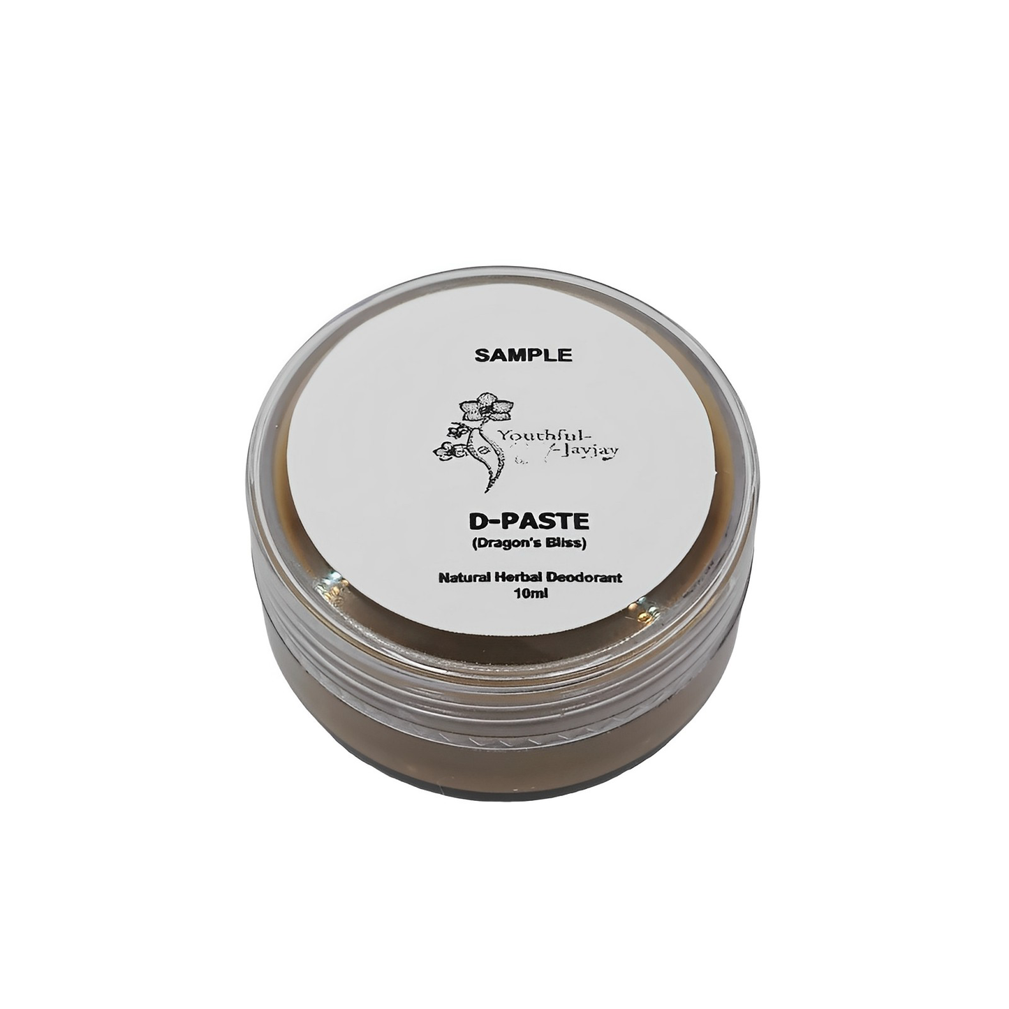 D-PASTE: Dragon's Bliss- Natural Organic Herbal Deodorant, 10ml Sample