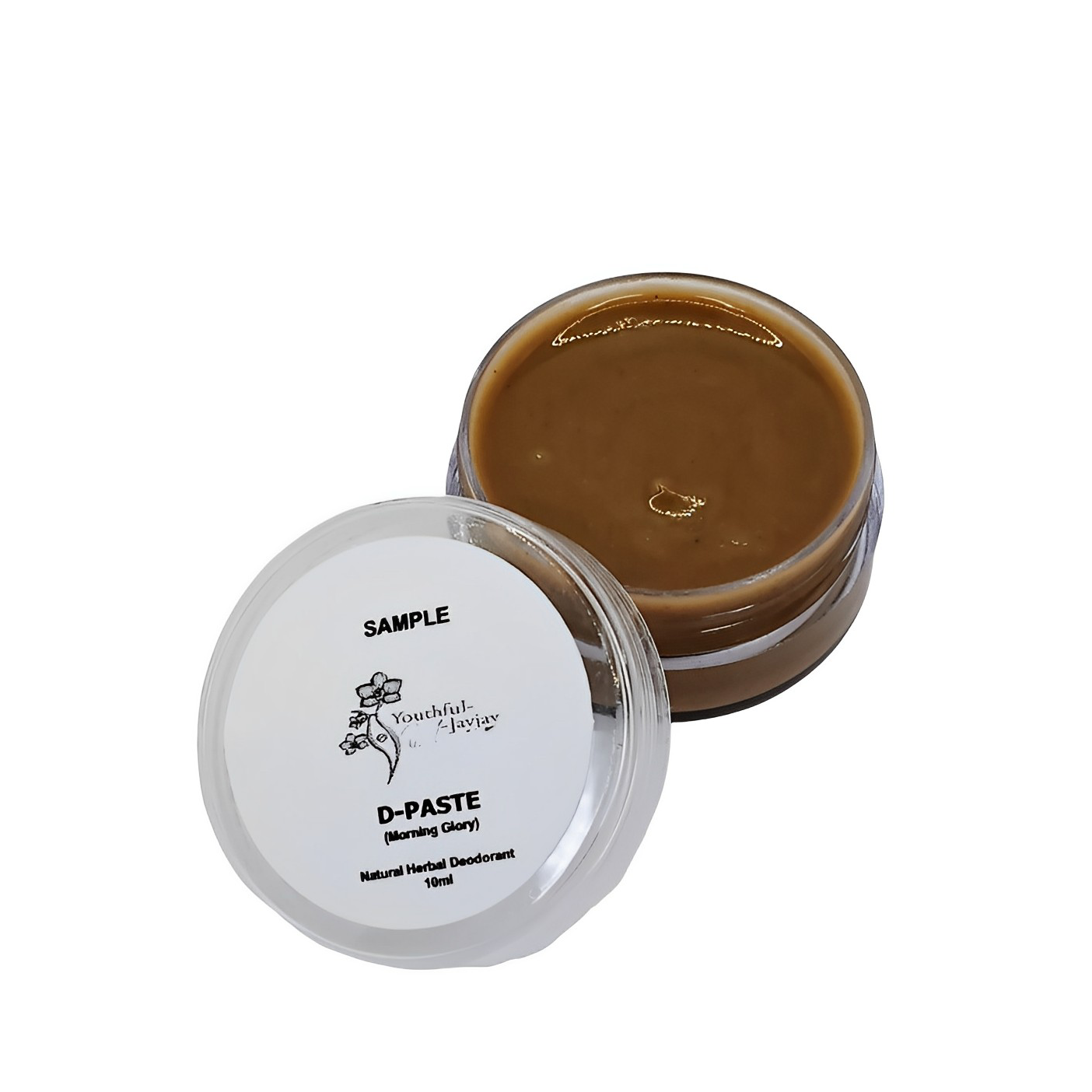 D-PASTE: Morning Glory- Natural Organic Herbal Deodorant, 10ml Sample