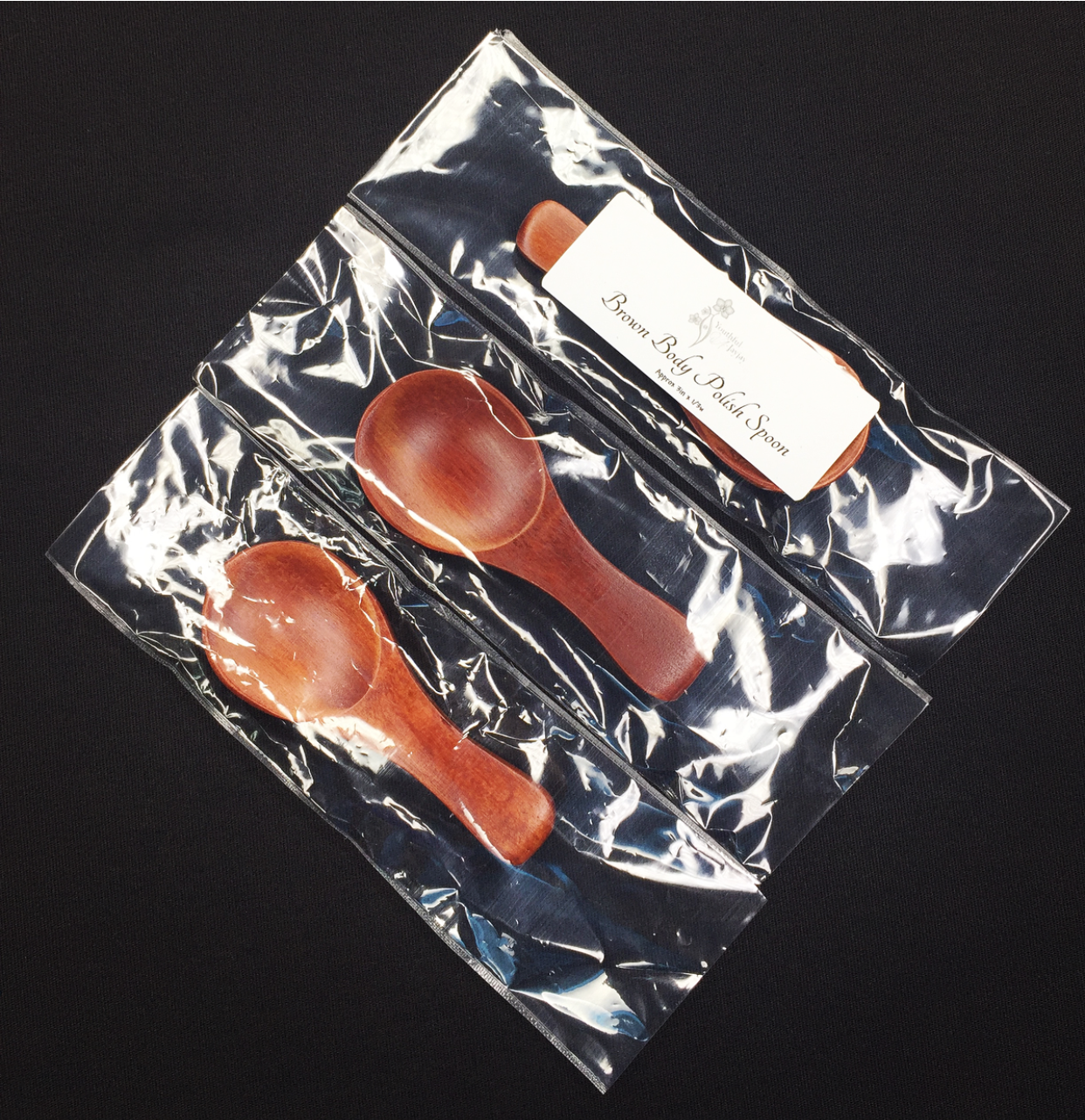 Brown Body Polish Spoon - Image #2
