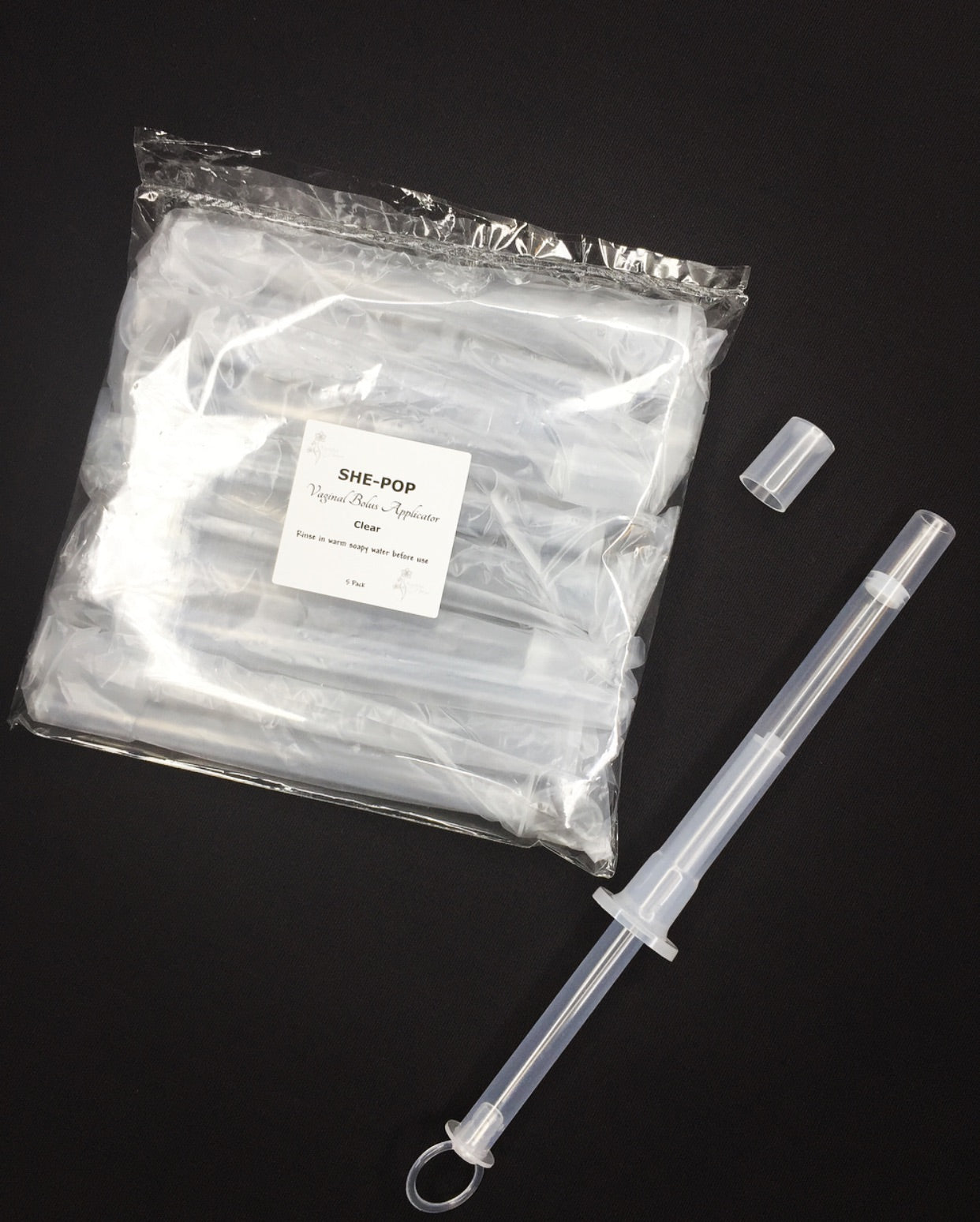 POP: Vaginal and Rectum Bolus Applicators - 5 Pack