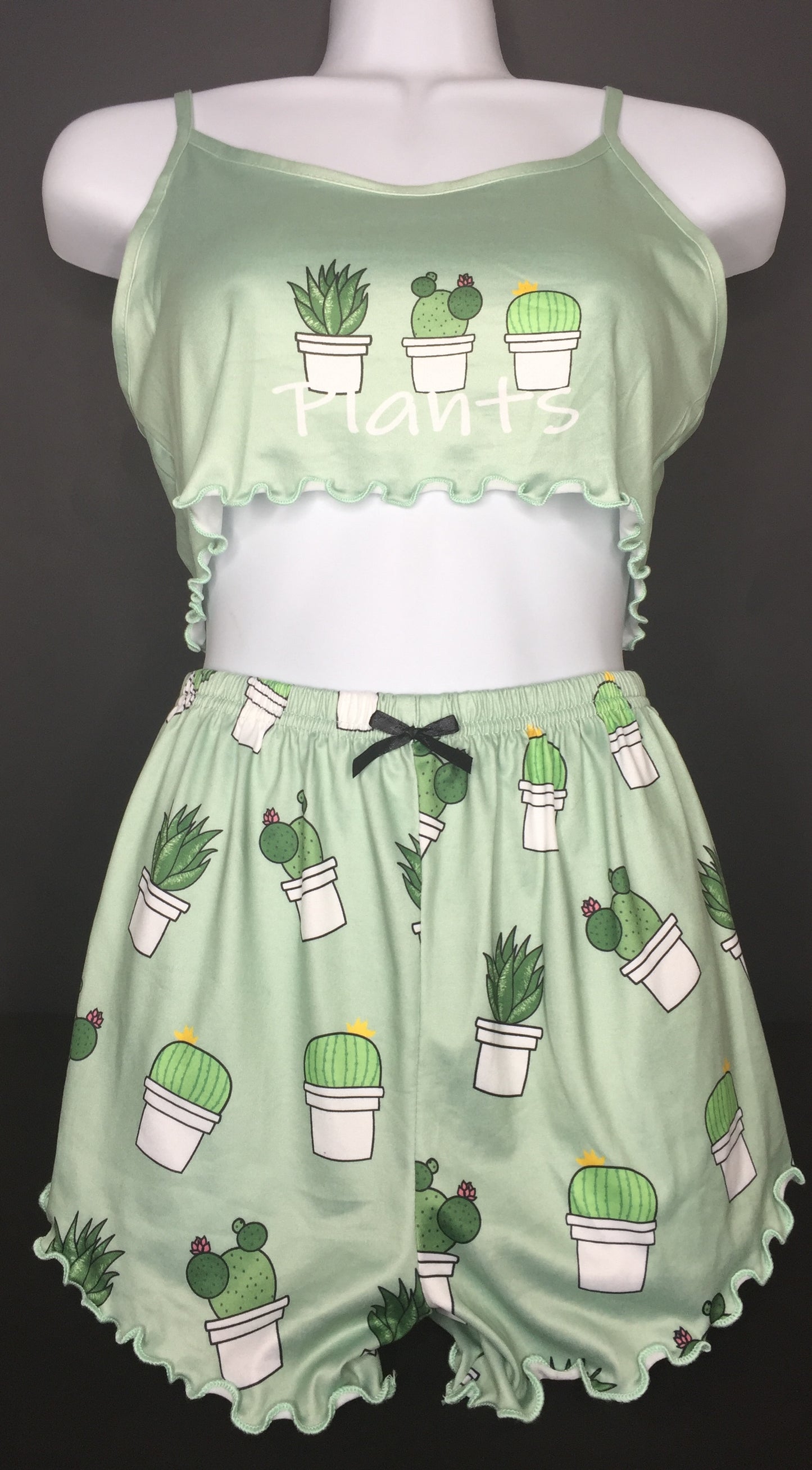GREEN: PLANTS 2-PIECE AFTER STEAM TEDDY