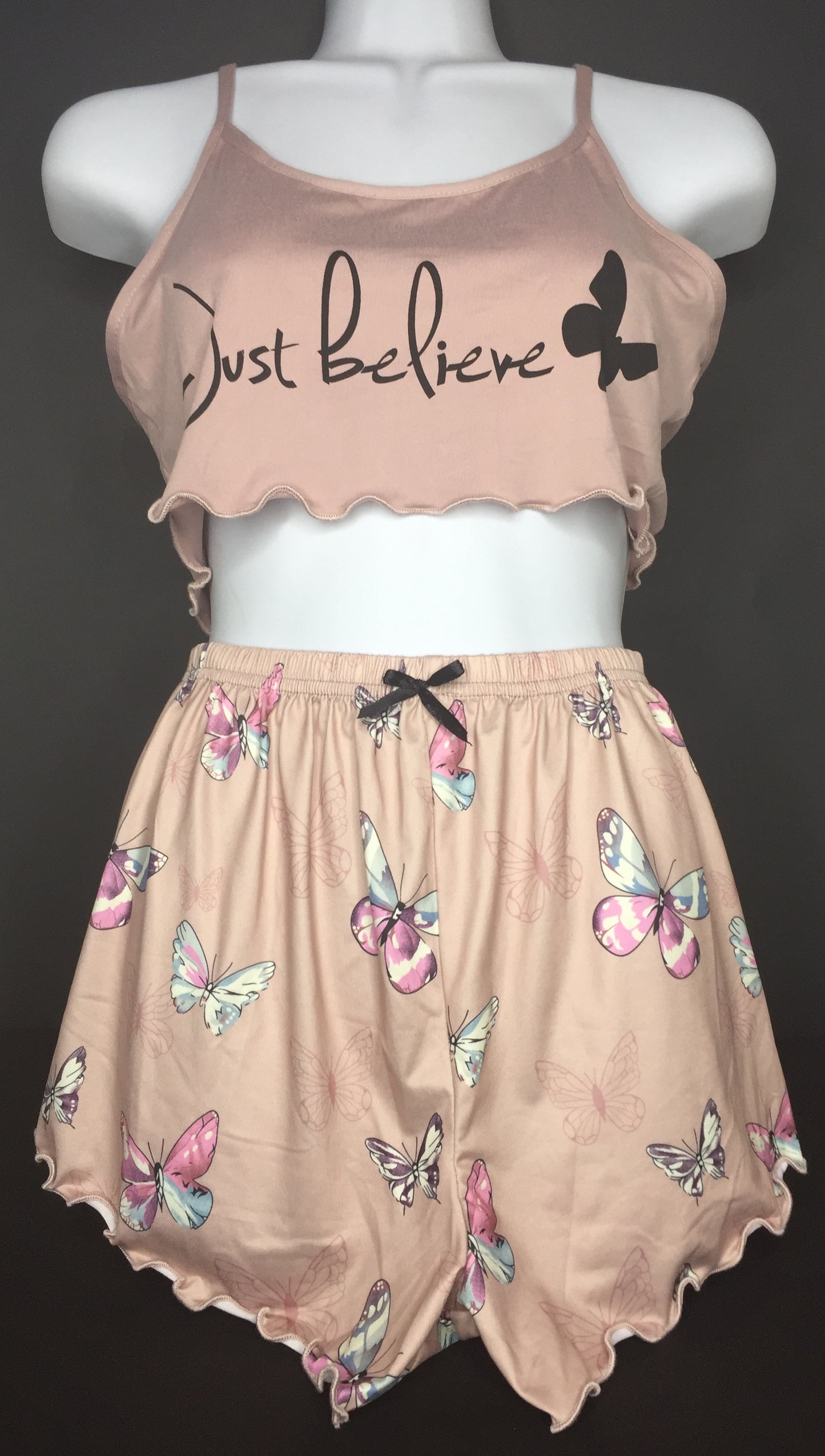 PINK: JUST BELIEVE 2-PIECE AFTER STEAM TEDDY