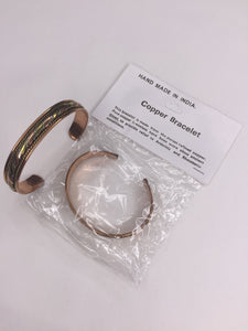 100% COPPER BRACELET #9: Handcrafted in India