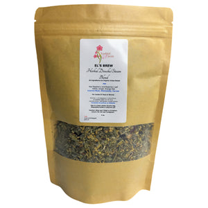 EL'S BREW- Organic Herbal Steam/Douche Blend, Handcrafted MILD USE, 4oz.