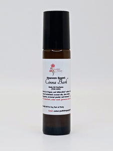 HEAVEN SCENT: Cinna Bark - Organic Body Oil Perfume, FOR HIM 10ml