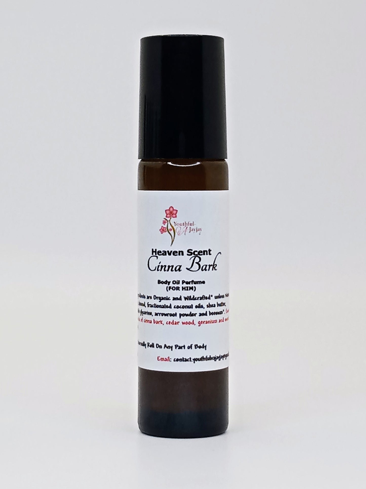 HEAVEN SCENT: Sunset Simmer Organic Body Oil Perfume, 10ml