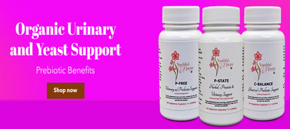 P-FREE: Organic Herbal Urinary w/ Prebiotic Support, 60 V-Caps- 2,040mg