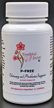 Load image into Gallery viewer, P-FREE: Organic Herbal Urinary w/ Prebiotic Support, 60 V-Caps- 2,040mg