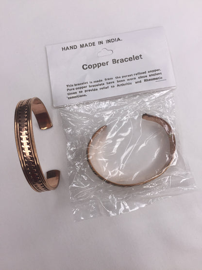 Handcrafted 100% Copper Bracelet #8