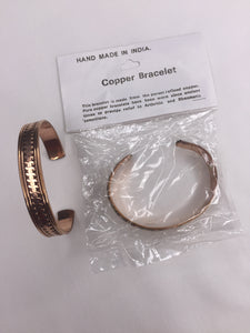 100% COPPER BRACELET #8: Handcrafted in India