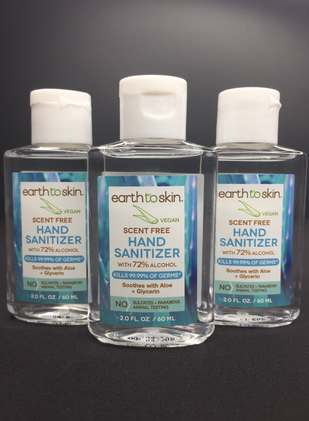 3M Aura Particulate Face Mask 9205+, N95 and Earth To Skin Hand Sanitizer Sets, 2oz