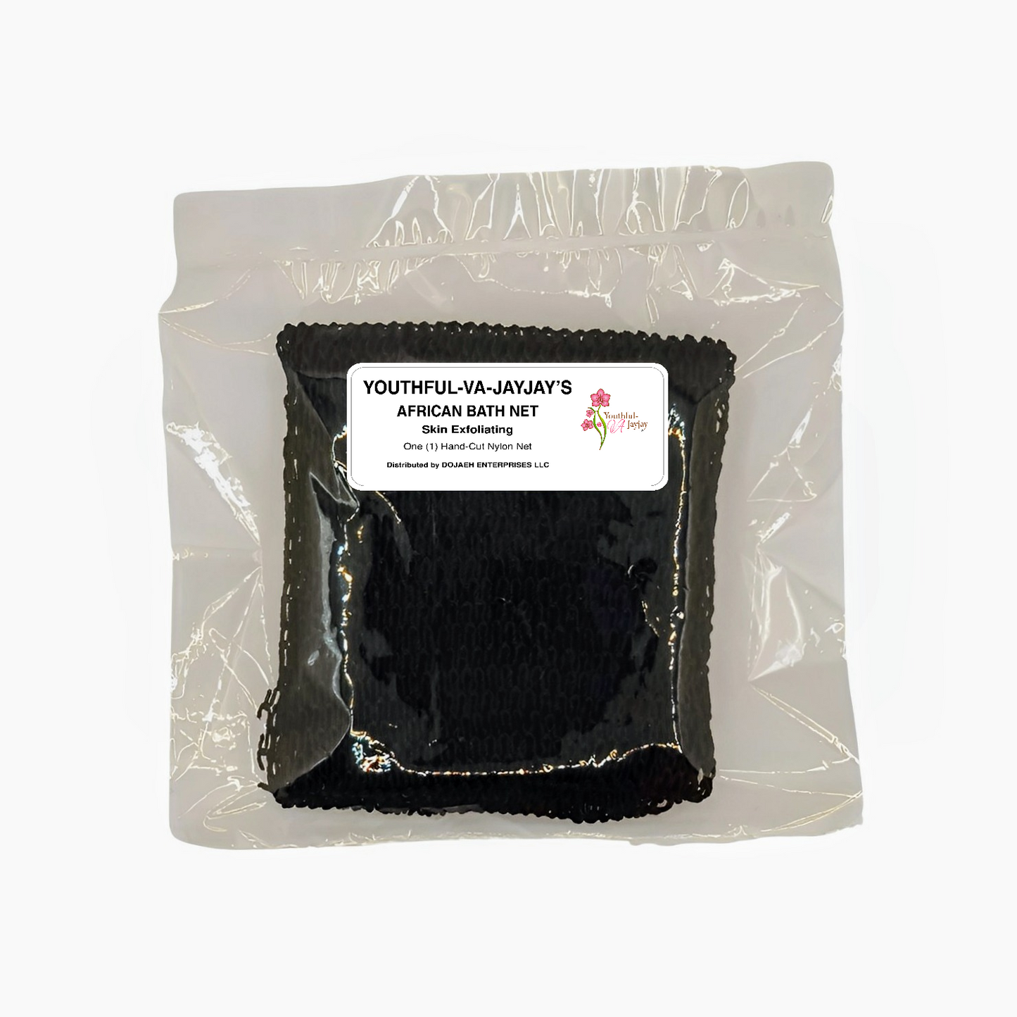 Youthful-VA-Jayjay black African Bath Net