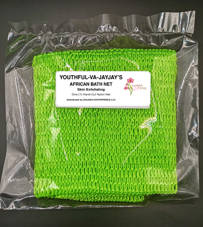 Youthful-VA-Jayjay neon green African Bath Net