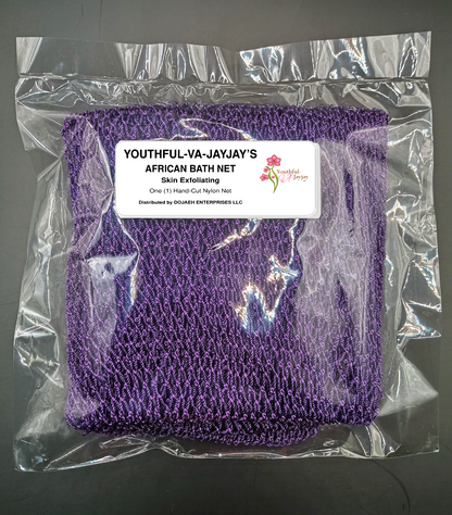 Youthful-VA-Jayjay purple African Bath Net