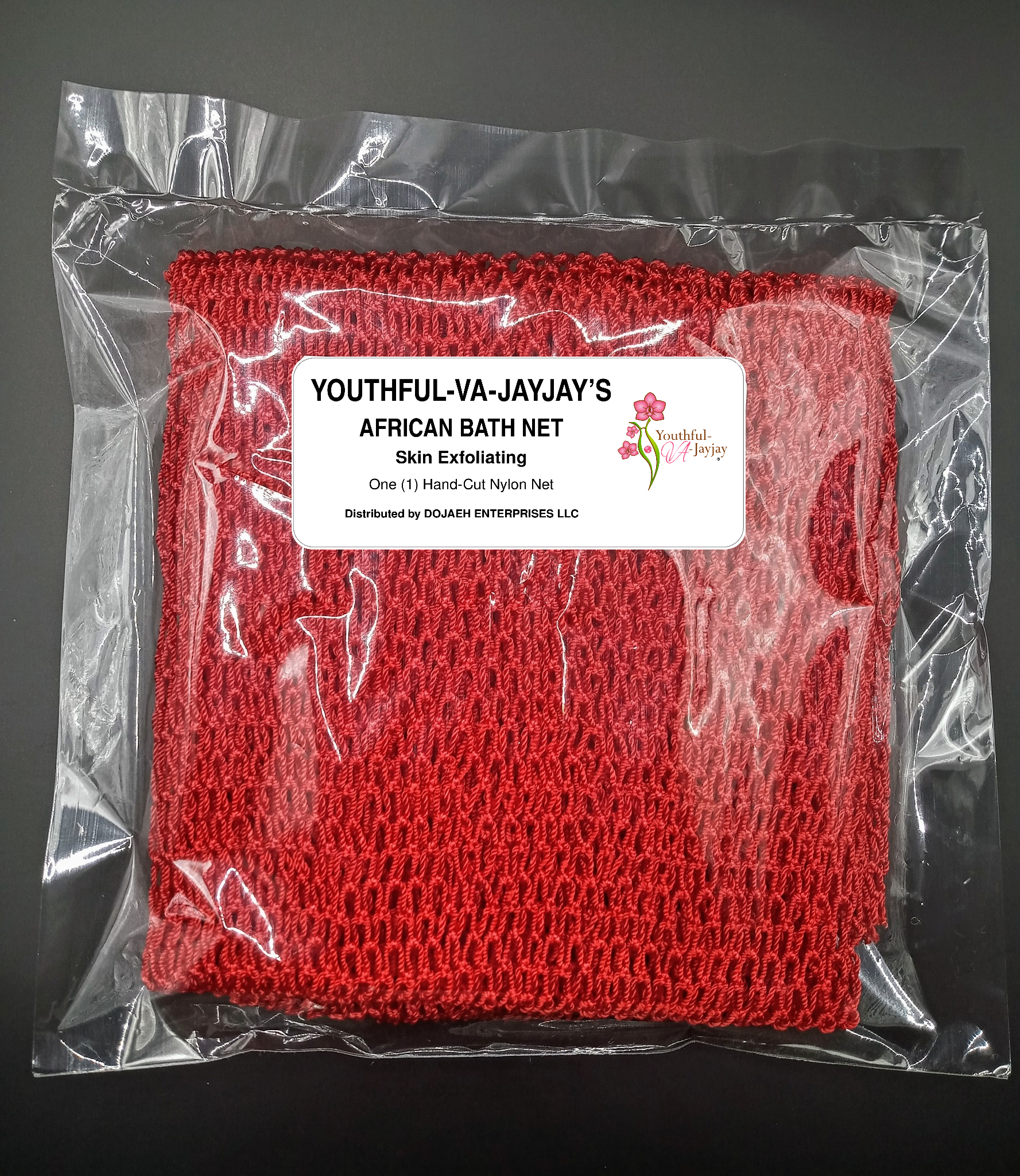 Youthful-VA-Jayjay red African Bath Net