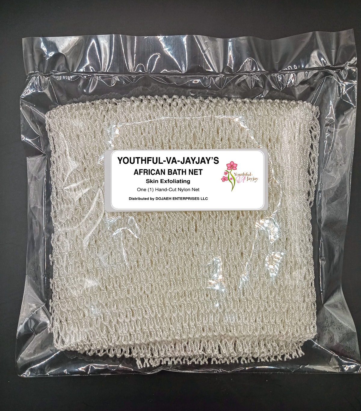 Youthful-VA-Jayjay white African Bath Net