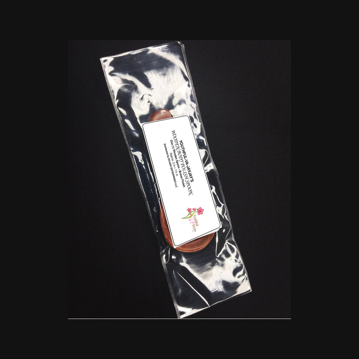 Youthful-VA-Jayjay brown wooden body polish spoon