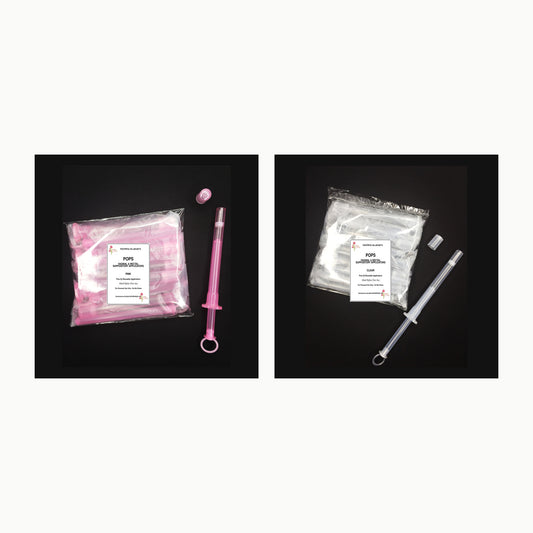 Youthful-VA-Jayjay POPS pink and clear suppository applicators