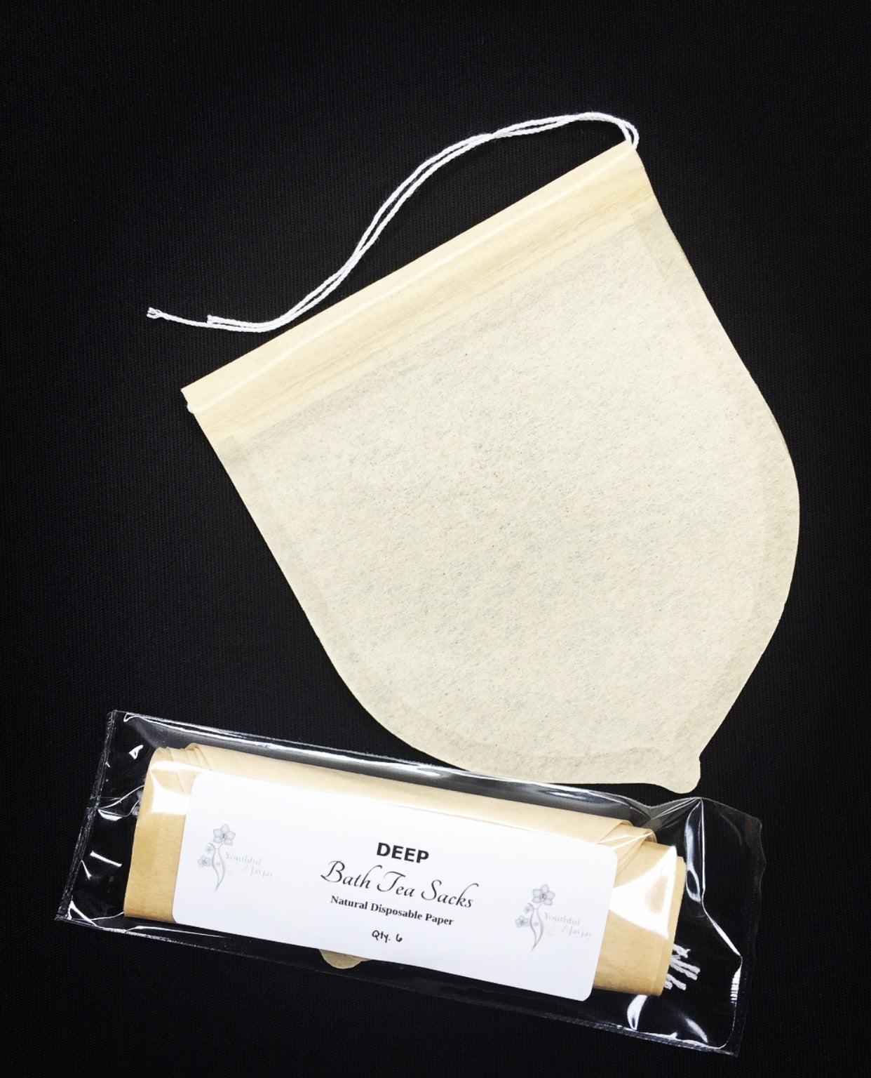 DEEP: All Natural Herbal Bath Tea Sacks-6 CTS. - Image #1