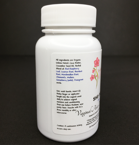 SHE-POP: Organic Herbal Anti-Dryness Vaginal Bolus: A/D Use, 30 Capsules-1,000mg