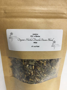 EL's Brew: Organic Herbal Steam/Douche Blend Sample Size, MILD 1/2oz. - Image #2