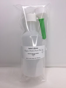 JOHN'S BREW: Enema/Douche Bottle - For Him, Clear 4oz - Image #1